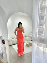 Vestido Rojo Coral